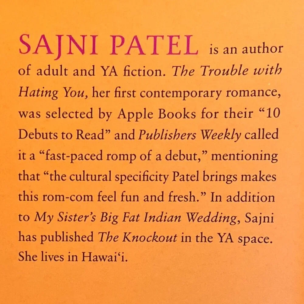 MY SISTER’S BIG FAT INDIAN WEDDING ~ Sajni Patel ~ YA Novel ~ South Asian Desi - Picture 8 of 8